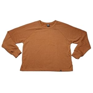 Circle X Sweatshirt Size S Brown